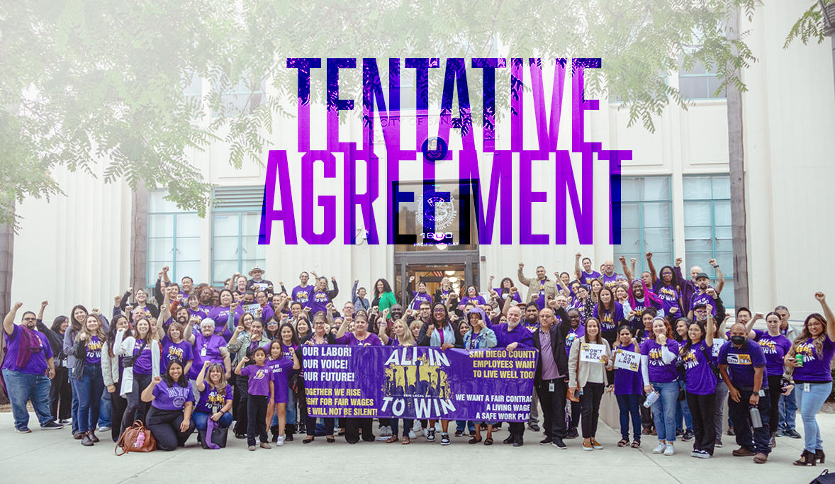 Bargaining Team reaches Tentative Agreement with County