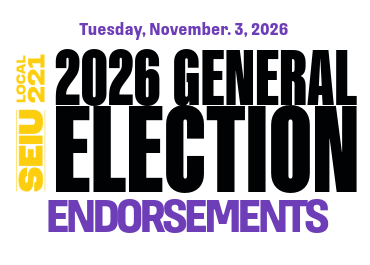 2026 General Election: SEIU Local 221 Endorsements